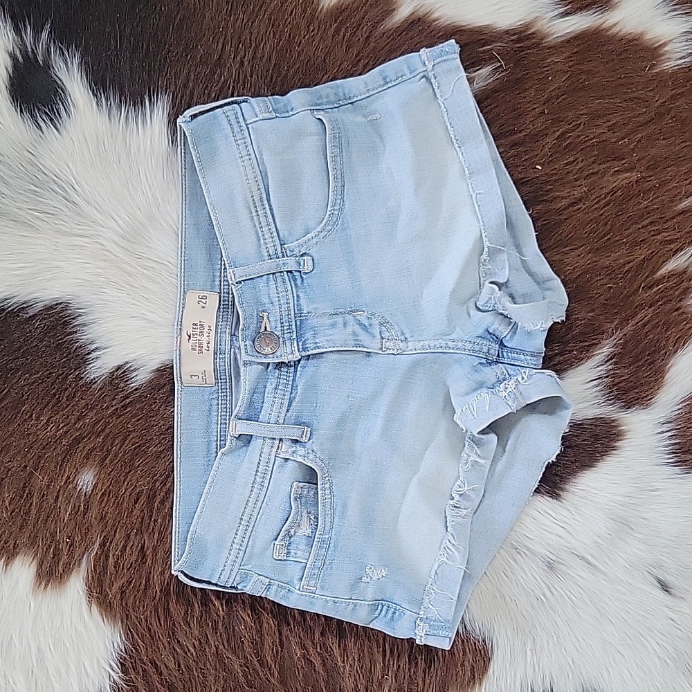 Hollister Low Rise Shortie Shorts Size 3/26